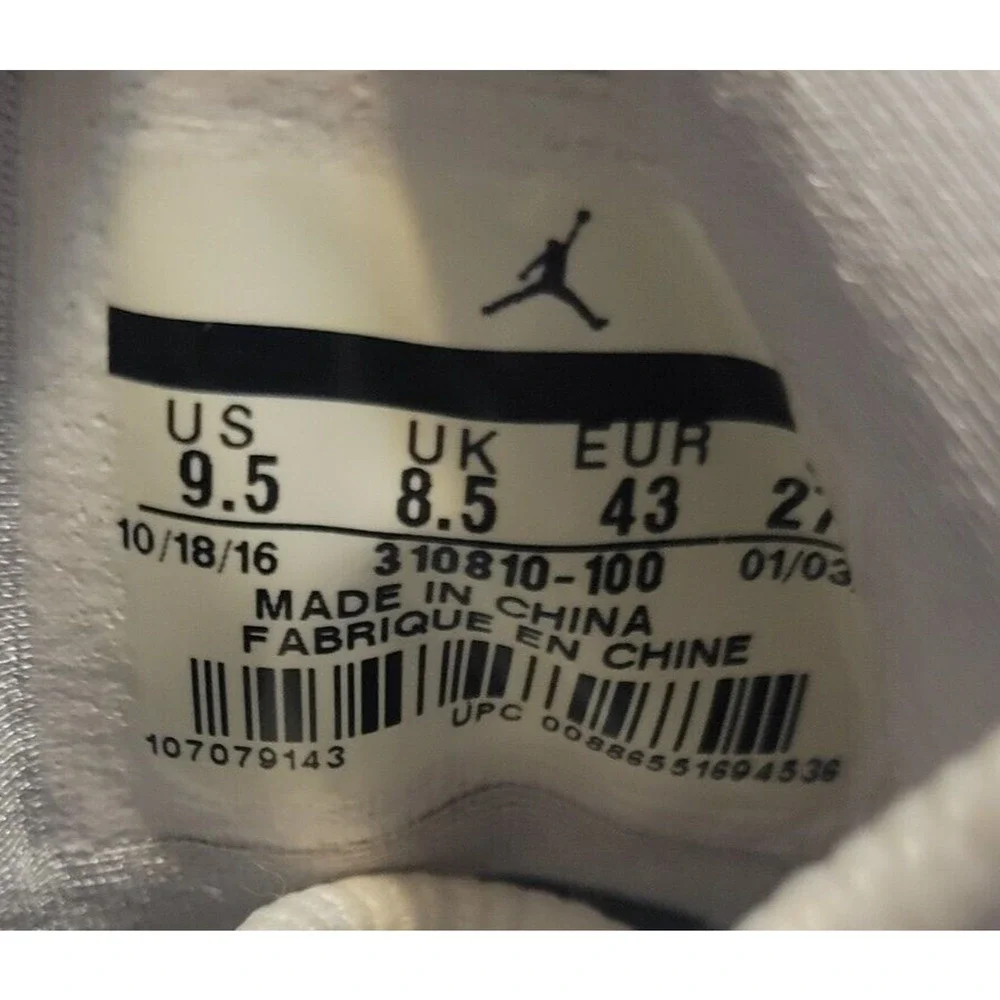 Air Jordan 13 Retro Low Pure Money Men Sneakers Size 9.5